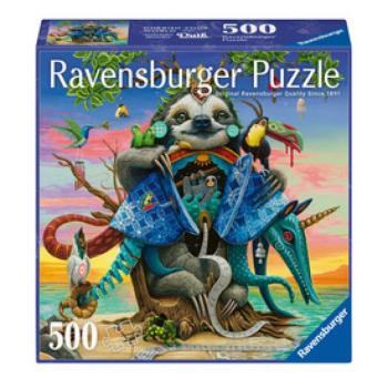 Puzzle 500 db - Vakond kaland kép