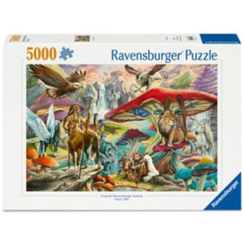 Puzzle 5000 db - Gombák és legendák kép