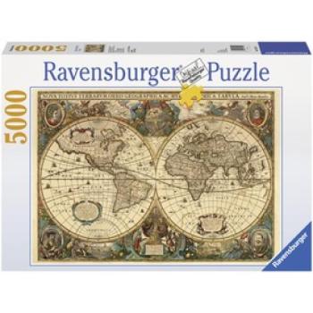 Puzzle 5000 db - Történelmi világtérkép kép