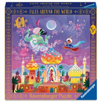 Puzzle 64 db - Aladdin és a csodalámpa kép