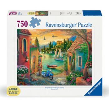 Puzzle 750 db - Európai villák látképei kép