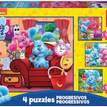 Puzzle Baby Puzzles Blue´s Clues Educa 12-16-20-25 darabos kép