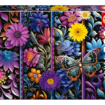 Puzzle Badda Bloom Educa 500 darabos és Fix ragasztó kép