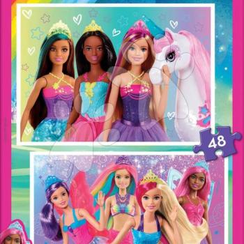 Puzzle Barbie Disney Educa 2x48 darabos kép