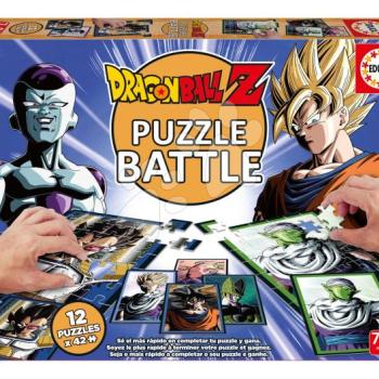 Puzzle Battle Dragon Ball Z Educa 12 fajta puzzle 504 darabos 7 évtől kép