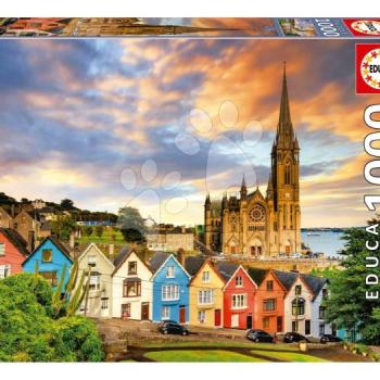 Puzzle Cobh Cathedral Ireland Educa 1000 darabos és Fix ragasztó kép