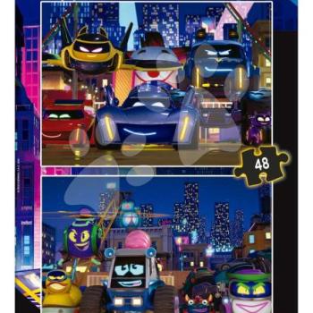 Puzzle DC Batwheels Educa 2x48 darabos 4 évtől kép