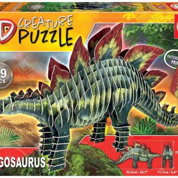 Puzzle dinoszaurusz Stegosaurus 3D Creature Educa 89 darabos 6 évtől kép