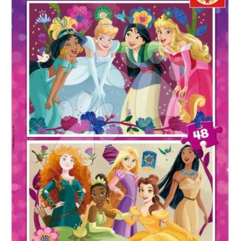 Puzzle Disney Princess Educa 2x48 darabos 4 évtől kép