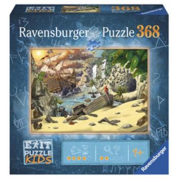 Puzzle Exit Kids 368 db - Kalózok kincse kép