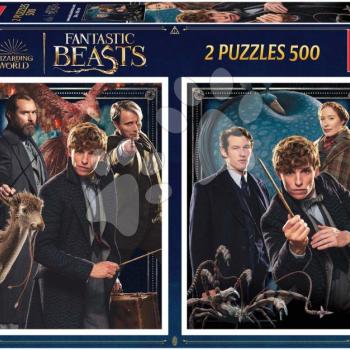 Puzzle Fantastic Beasts Educa 2x500 darabos és Fix ragasztó kép