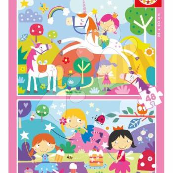 Puzzle Fantasy Friends Educa 2x48 darabos 4 évtől kép