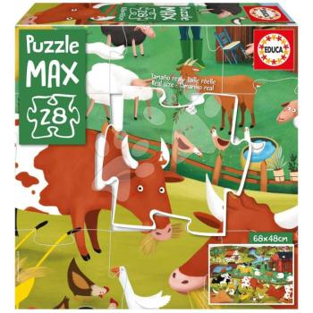 Puzzle Farm MAX Educa 28 nagy elem kép