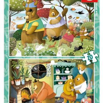 Puzzle Forest Tales Educa 2x20 darabos kép