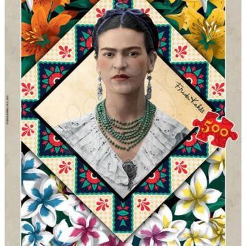 Puzzle Frida Kahlo Educa 500 darabos és Fix ragasztó 11 évtől kép