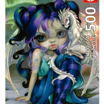 Puzzle Frost Dragonling Educa 500 darabos és Fix ragasztó kép