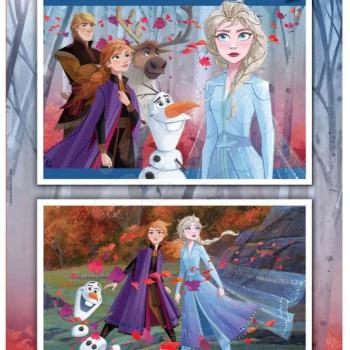 Puzzle Frozen 2 Disney Educa 2x48 kép