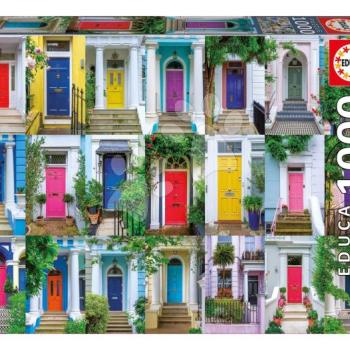 Puzzle Gates of Notting Hill Educa 1000 darabos és Fix ragasztó kép