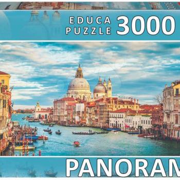 Puzzle Grand canal Venice Educa 3000 darabos 11 évtől kép