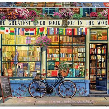 Puzzle Greatest Bookshop in the World Educa 5000 darabos 11 évtől kép