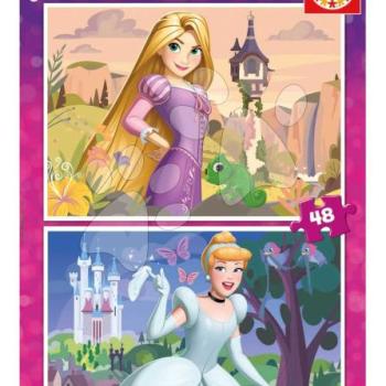 Puzzle Hercegnők Disney Educa 2x48 darabos kép