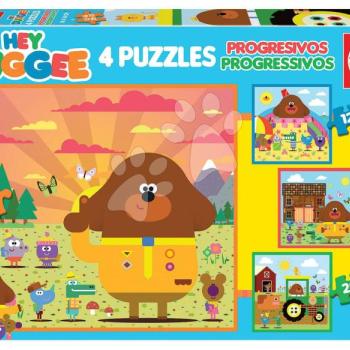 Puzzle Hey Duggee Progressive Educa 12-16-20-25 darabos kép