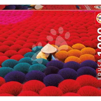 Puzzle Incense Village Vietnam Educa 1000 darabos és Fix ragasztó kép