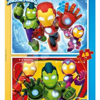 Puzzle Iron Man and His Awesome Friends Educa 2x48 darabos 4 évtől kép