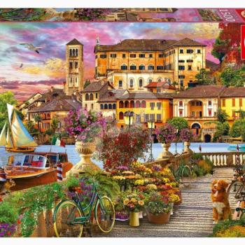 Puzzle Italian Promenade Forest Educa 1500 darabos és Fix ragasztó kép