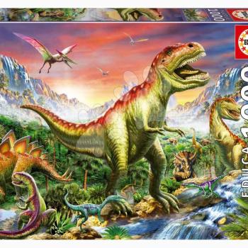 Puzzle Jurassic Forest Educa 1000 darabos és Fix ragasztó kép