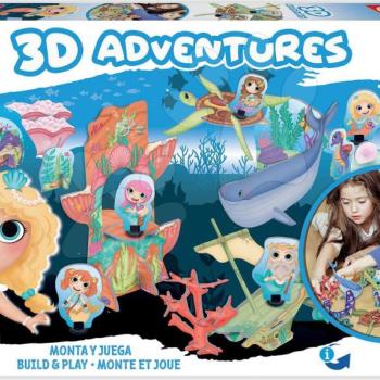 Puzzle kalandok 3D Tengeri hercegnők Educa 4 évtől kép