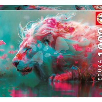 Puzzle King of the Flowers Educa 1000 darabos és Fix ragasztó kép