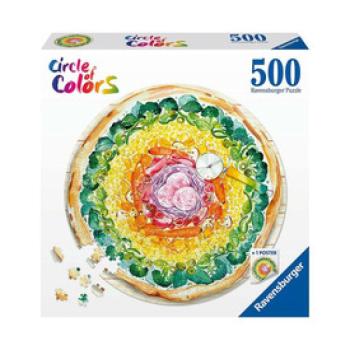 Puzzle kör 500 db - Pizza kép