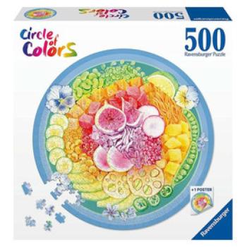 Puzzle kör 500 db - Poke bowl kép