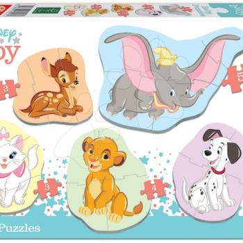 Puzzle legkisebbeknek Baby 5 Disney mesék Educa 24 hó-tól kép