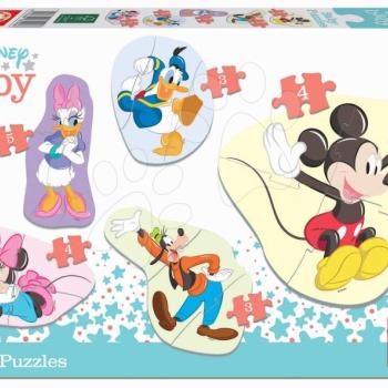 Puzzle legkisebbeknek Baby 5 Disney Mickey és barátai Educa 24 hó-tól kép
