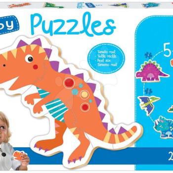 Puzzle legkisebbeknek Baby 5 Educa Dinoszaurusz 24 hó-tól kép