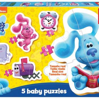 Puzzle legkisebbeknek Baby Puzzles Blue´s Clues Educa 5-ábrával 24 hó-tól kép