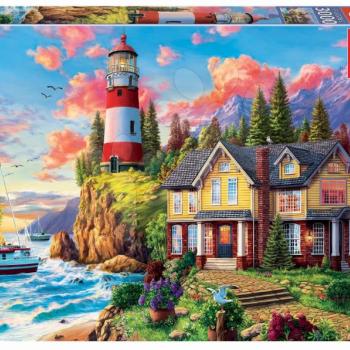 Puzzle Lighthouse near the Ocean Educa 3000 darabos 11 évtől kép