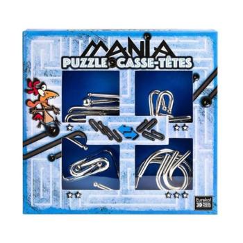 Puzzle Mania - Blue - fém ördöglakat kép