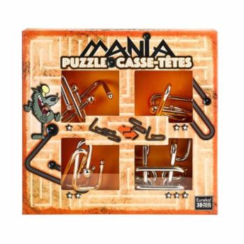 Puzzle Mania - Orange - fém ördöglakat kép