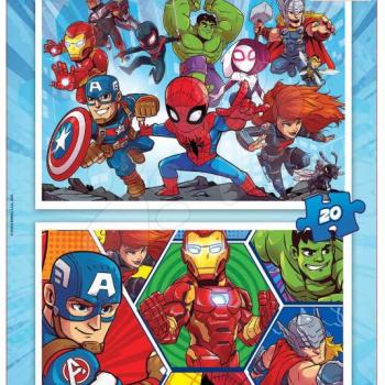 Puzzle Marvel Super Heroe Adventures Educa 2x20 darabos 4 évtől kép