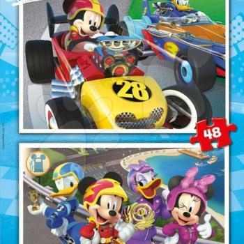 Puzzle Mickey and the roadster racers Educa 2x48 darabos 5 évtől kép