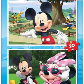 Puzzle Mickey&Friends Educa 2x20 darabos kép