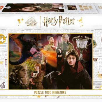 Puzzle Miniature series Harry Potter 2 Educa 1000 dielov a Fix lepidlo EDU19491 kép