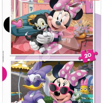 Puzzle Minnie Disney Educa 2x20 darabos kép