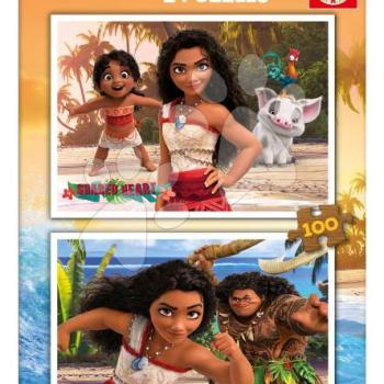 Puzzle Moana 2 Disney Educa 2x100 darabos 6 évtől kép