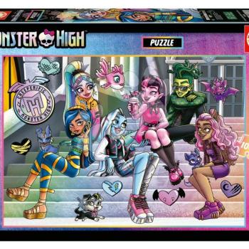 Puzzle Monster High Educa 1000 darabos és Fix ragasztó kép
