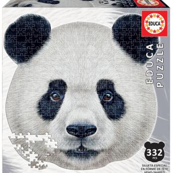 Puzzle Panda face shape Educa 332 darabos és Fix ragasztó 11 évtől kép