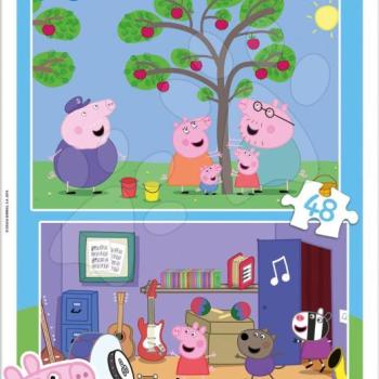 Puzzle Peppa Pig Educa 2x48 részes kép